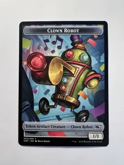 Clown Robot Token (003) - TOKEN - MTG Unfinity - NM - Image 1