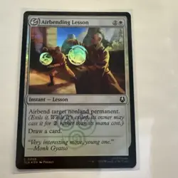 Airbending Lesson (Foil) - Avatar - NM - Common - Instant Lesson - MTG - Image 1