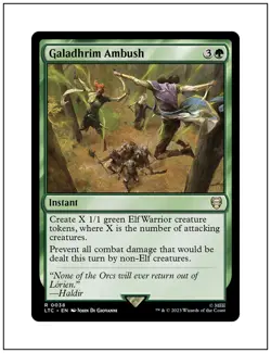 1x Galadhrim Ambush, Magic the Gathering MTG NM - Image 1