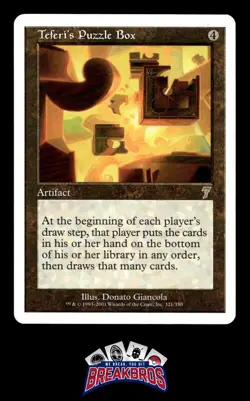 MTG Teferi's Puzzle Box #321 NM-MT Magic The Gathering - Image 1
