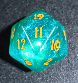 Oversized Spindown Life Counter - Defect (v3) [Lorwyn Eclipsed] MTG - Image 1