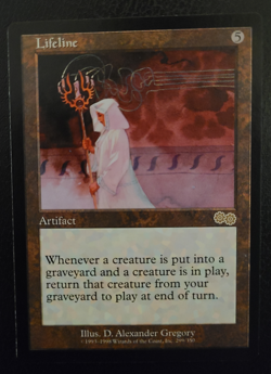 MTG Lifeline (Lightly Played) Urza's Saga (USG) 1998 - Rare - (LP) - Image 1