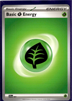 Basic Grass Energy - SVE001 - Pokemon Scarlet & Violet - Image 1
