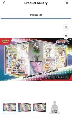 POKEMON TCG Prismatic Evolutions Premium Figure Collection - Image 1