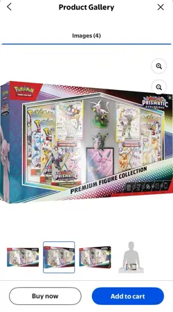 POKEMON TCG Prismatic Evolutions Premium Figure Collection - Image 2