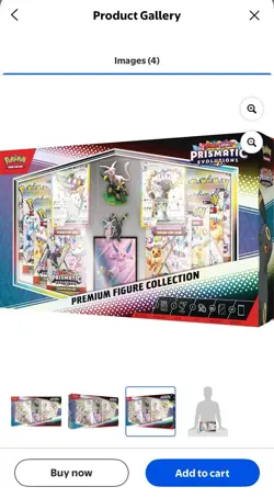 POKEMON TCG Prismatic Evolutions Premium Figure Collection - Image 3
