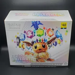 Prismatic Evolutions - Elite Trainer Box (ETB) - Pokemon TCG - New & Sealed #A92 - Image 1