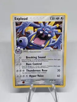 Pokemon TCG Exploud EX Hidden Legends 6/101 Holo Rare! WOTC Vintage 2003! - Image 1