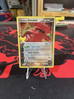 Team Magma's Groudon - 9/95 Team Magma vs Team Aqua 2004 - WOTC Pokemon TCG - Image 1