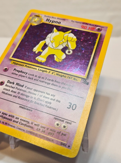 Hypno 8/62 Holo Rare Unlimited Fossil Pokemon 1245 - Image 2
