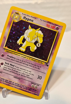 Hypno 8/62 Holo Rare Unlimited Fossil Pokemon 1245 - Image 4