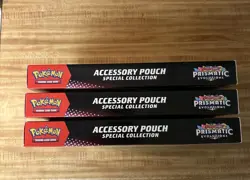 Pokemon TCG Prismatic Evolutions Eevee Pouch Special Collection Sealed - Image 2