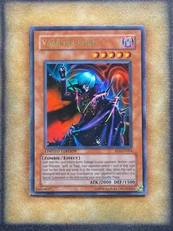 Yugioh Vampire Lord RDS-ENSE4 Ultra Rare Limited Edition NM - Image 1