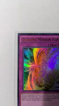 Yugioh! LP Quaking Mirror Force - BOSH-EN076 - Ultra Rare - Image 3