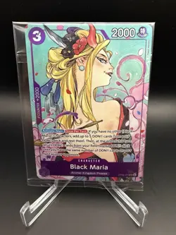 One Piece Black Maria (Illustration Box Vol.2) (SEALED) OP08-074 NM - Image 1