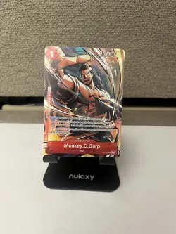 Monkey D. Garp Alt Art OP13-016 - One Piece English Card - Carrying on His Will - Image 1