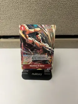 Monkey D. Garp Alt Art OP13-016 - One Piece English Card - Carrying on His Will - Image 4