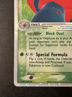 Vileplume ex - 100/101 - Pokemon Ex Hidden Legends Ultra Rare Holo Lp(-) - Image 5
