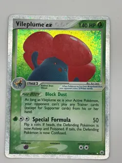 Vileplume EX 100/101 - 2004 Hidden Legends Holo - Ultra Rare Pokemon TCG Card HP - Image 1