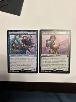 Pir, Imaginative Rascal + Toothy, Imaginary Friend - Battlebond - NM - MTG - Image 1