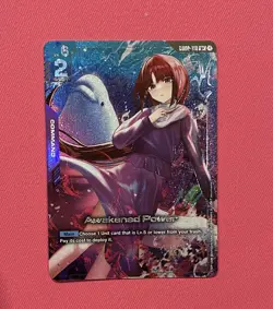GUNDAM TCG CARD GAME - AWAKENED POWER GD02-110 R+ ALT ART FOIL NEW - Image 1