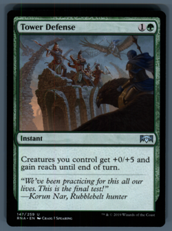 MTG 2019 Tower Defense Instant Ravnica Allegiance 147 RNA Uncommon - Image 1