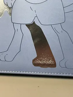 NEW DAMAGED Ultra PRO Elite Series Lucario 12 Pocket Zippered Pokemon Binder TCG - Image 3