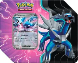 Pokemon TCG Azure Legends Tin Dialga ex - Factory Sealed - 5 Booster Packs - Image 1