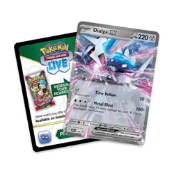 Pokemon TCG Azure Legends Tin Dialga ex - Factory Sealed - 5 Booster Packs - Image 2