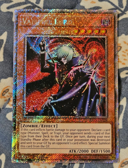 Vampire Lord x1 (Platinum Secret Rare) RA03-EN128 Yugioh NM - Image 1