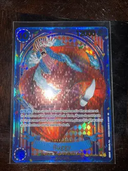 RARE Buggy OP09-051 SP Gold - One Piece The Azure Sea’s OP14 Pack Fresh Card! - Image 1
