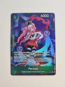 Perona (SR) Alternate Art OP14-033 One Piece TCG The Azure Sea's Seven NM - Image 1
