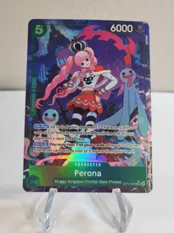 Perona (SR) Alternate Art OP14-033 One Piece TCG The Azure Sea's Seven NM - Image 2