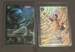 One Piece - Lim SP OP09-037 + Portgas D. Ace OP13-119 Lot (2 Cards) - Image 1