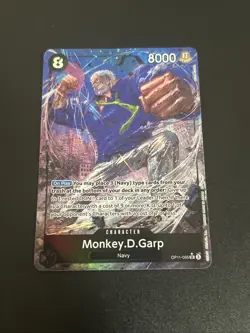 Monkey.D.Garp Parallel Alt Art OP11-095 A Fist of Divine Speed One Piece TCG - Image 1