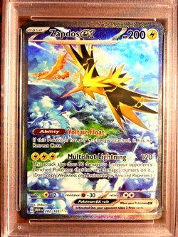 Zapdos EX SIR #202 - PSA MINT 9 - 2023 Scarlet & Violet 151 - Pokemon TCG - Image 2