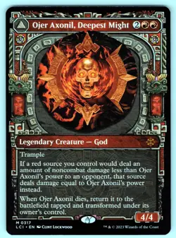 Ojer Axonil, Deepest Might (Showcase) M The Lost Caverns of Ixalan # 317 NM Norm - Image 1