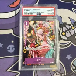 GEM MINT PSA 10 Yamato P-046 PROMO ONE PIECE Magazine Vol 17 Card GAME Japanese - Image 1