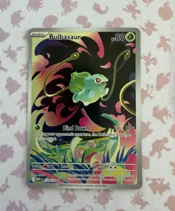 Bulbasaur - 133/132 - Illustration Rare Pokemon Card Mega Evolution TCG NM/M - Image 1
