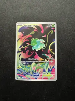 Pokemon Bulbasaur 133/132 Illustration Rare Mega Evolution - Mint Card - Image 1