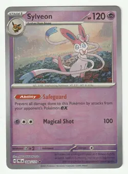 Pokemon TCG Sylveon (Poke Ball Pattern) 40/131 SV: Prismatic Evolutions Holo - Image 1