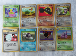 Vending Series Japanese Pokemon Card Lot of 8 Dodrio, Rattata, Geodude Set #3 - Image 1