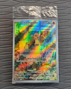 Pokemon TCG Charmander SVP044 Promo Holo SEALED Pokemon Card Obsidian ETB PROMO - Image 1
