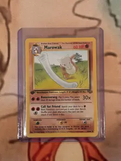 Pokemon Card - Marowak Jungle 39/64 Uncommon 1st Edition - Image 3