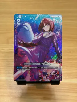 Awakened Power GD02-110 R+ Alt Art Gundam Card Game Dual Impact - Image 1