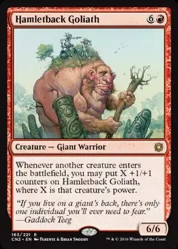 MTG - 4 x Hamletback Goliath - Playset 4x x4 - Conspiracy: Take the Crown Foil - Image 1