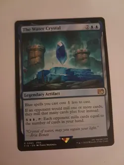 The Water Crystal NM FINAL FANTASY Magic the Gathering MTG - Image 1