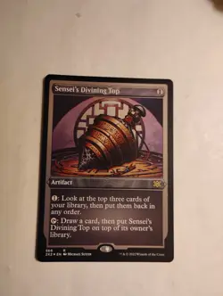 Sensei's Divining Top Etched Foil - Image 1