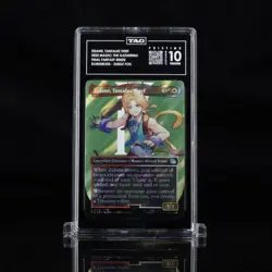 Magic MTG Final Fantasy Zidane, Tantalus Thief Surge Foil 0550 TAG 10 Pristine - Image 1