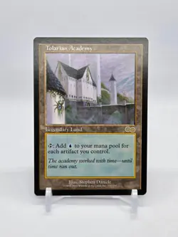 Tolarian Academy Urza's Saga NM MTG Magic the Gathering Rare - Image 1